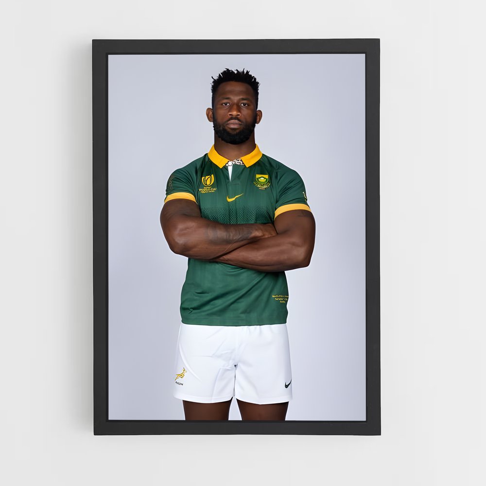Poster Siya de kolisi – affiche Rugby (vue 2)